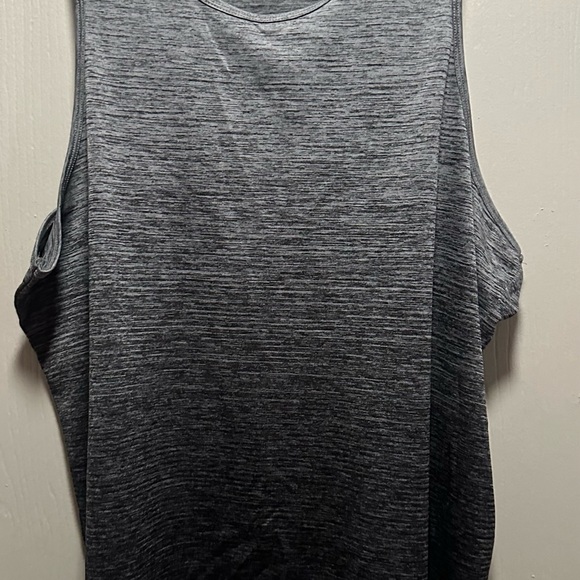 BCG Men's Gray to Black Gradient Athletic Tank Top - Size Medium - Racerback - Picture 15 of 16